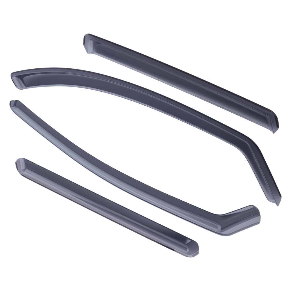 In-Channel Wind Deflectors compatible for Nissan Qashqai 2014-2021 Front Rear Set