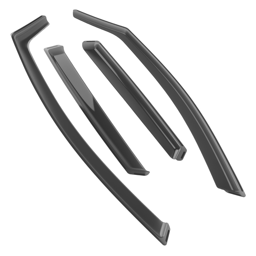 Wind Deflectors 4pcs Acrylic compatible for Renault Captur MK2 5-Door 2020-2024 Guards