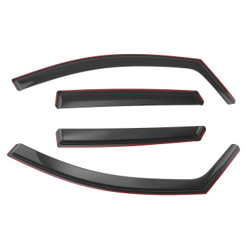 Wind Deflectors 4pcs Acrylic compatible for Renault Captur MK2 5-Door 2020-2024 Guards