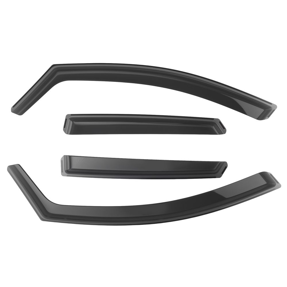 Wind Deflectors 4pcs Acrylic compatible for Renault Captur MK2 5-Door 2020-2024 Guards