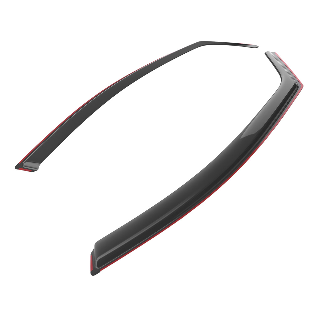 Wind Deflectors 4pcs Acrylic compatible for Renault Captur MK2 5-Door 2020-2024 Guards