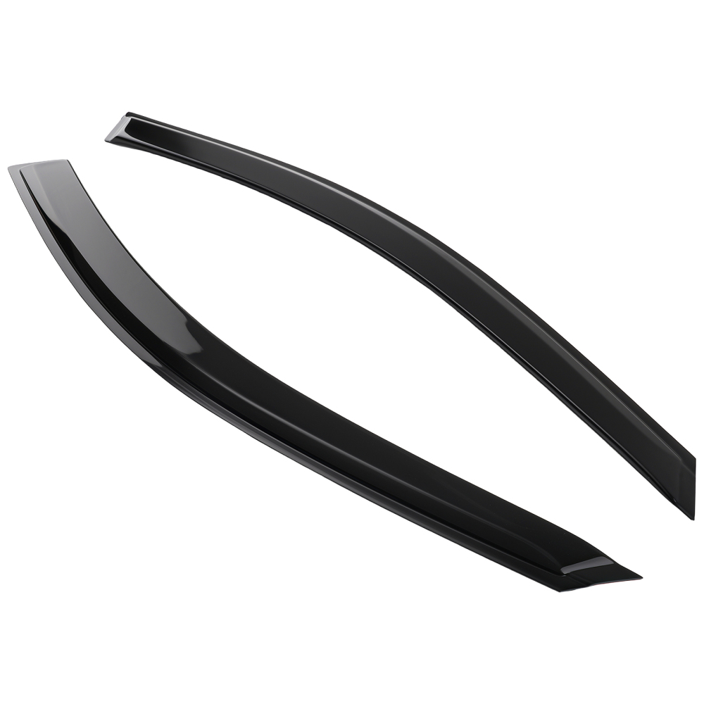 4Pcs Rain Guards Window Visor compatible for Acura RDX 2007-2012 Outside Mount Black