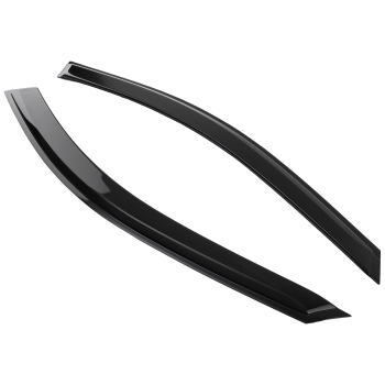 4Pcs Rain Guards Window Visor compatible for Acura RDX 2007-2012 Outside Mount Black