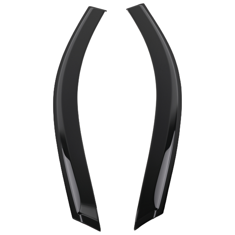 4Pcs Rain Guards Window Visor compatible for Acura RDX 2007-2012 Outside Mount Black