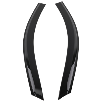 4Pcs Rain Guards Window Visor compatible for Acura RDX 2007-2012 Outside Mount Black