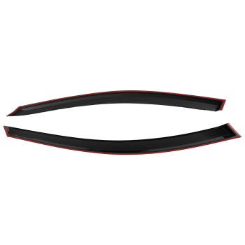 4Pcs Rain Guards Window Visor compatible for Acura RDX 2007-2012 Outside Mount Black