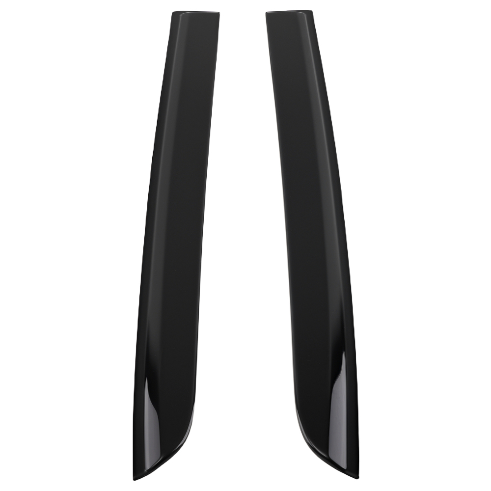 4Pcs Rain Guards Window Visor compatible for Acura RDX 2007-2012 Outside Mount Black