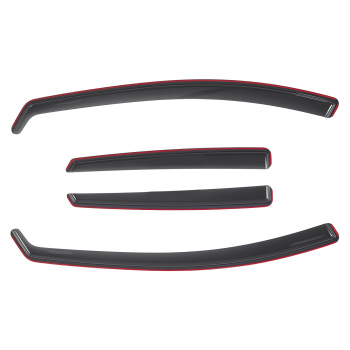 4pc Window Shields compatible for SEAT LEON MK3 2014-2019 5-Door Hatchback Rain Deflectors