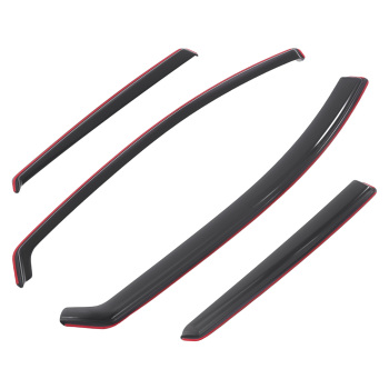 4pc Window Shields compatible for SEAT LEON MK3 2014-2019 5-Door Hatchback Rain Deflectors