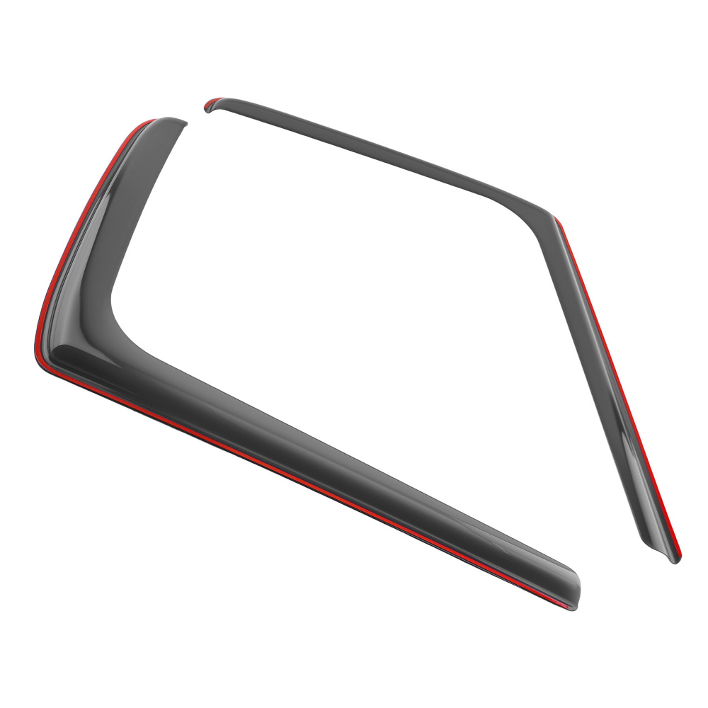 Acrylic Wind Deflector compatible for Mercedes Sprinter 2006-2018 Rain Visor 1.5mm 2PC
