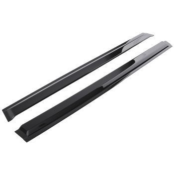 Rain Guard Vent compatible for Hyundai Santa Fe 2019-2023 Window Visor Black Acrylic