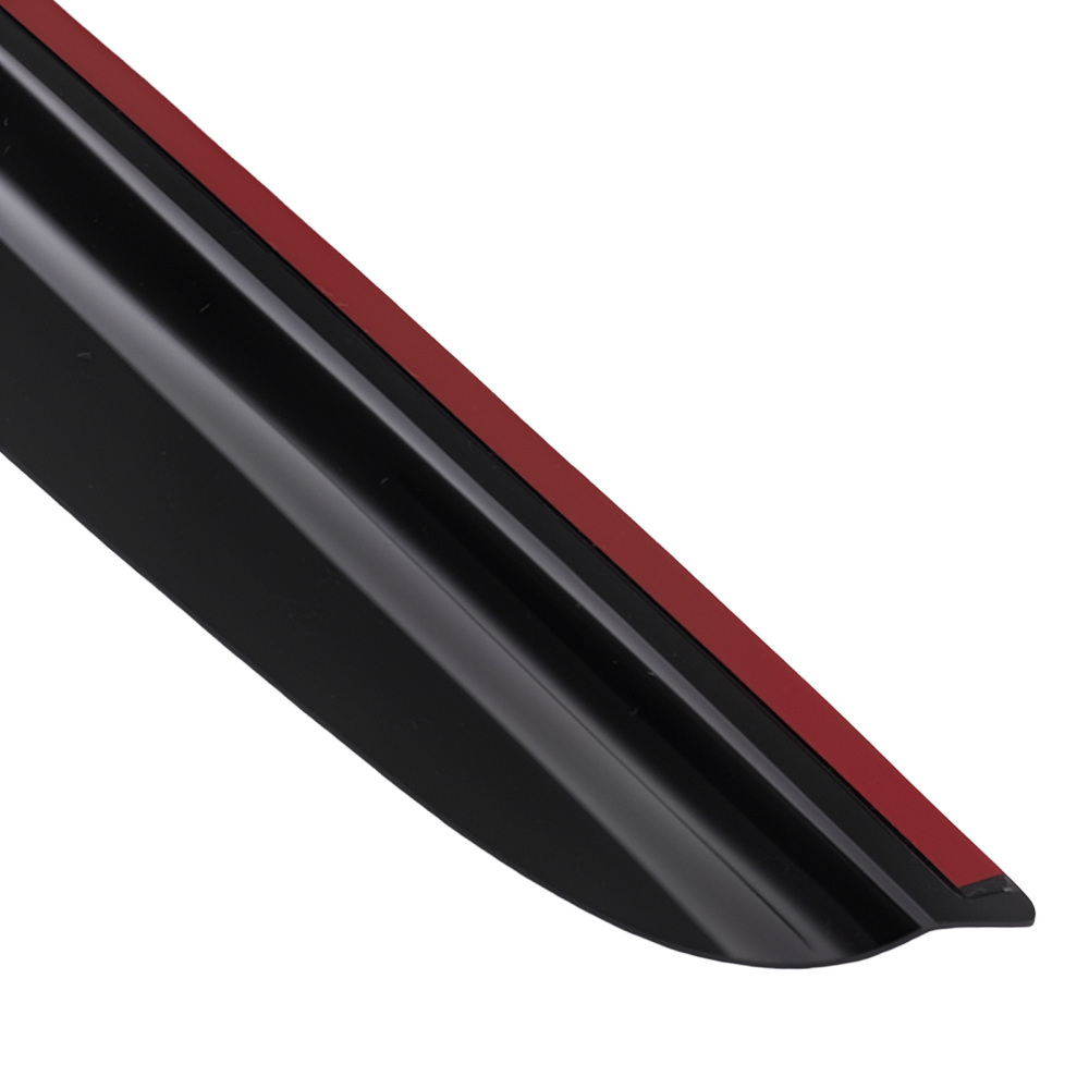 Window Rain Guard compatible for Acura TSX CU2 2009-2014 Window Visor Vent Black 4x
