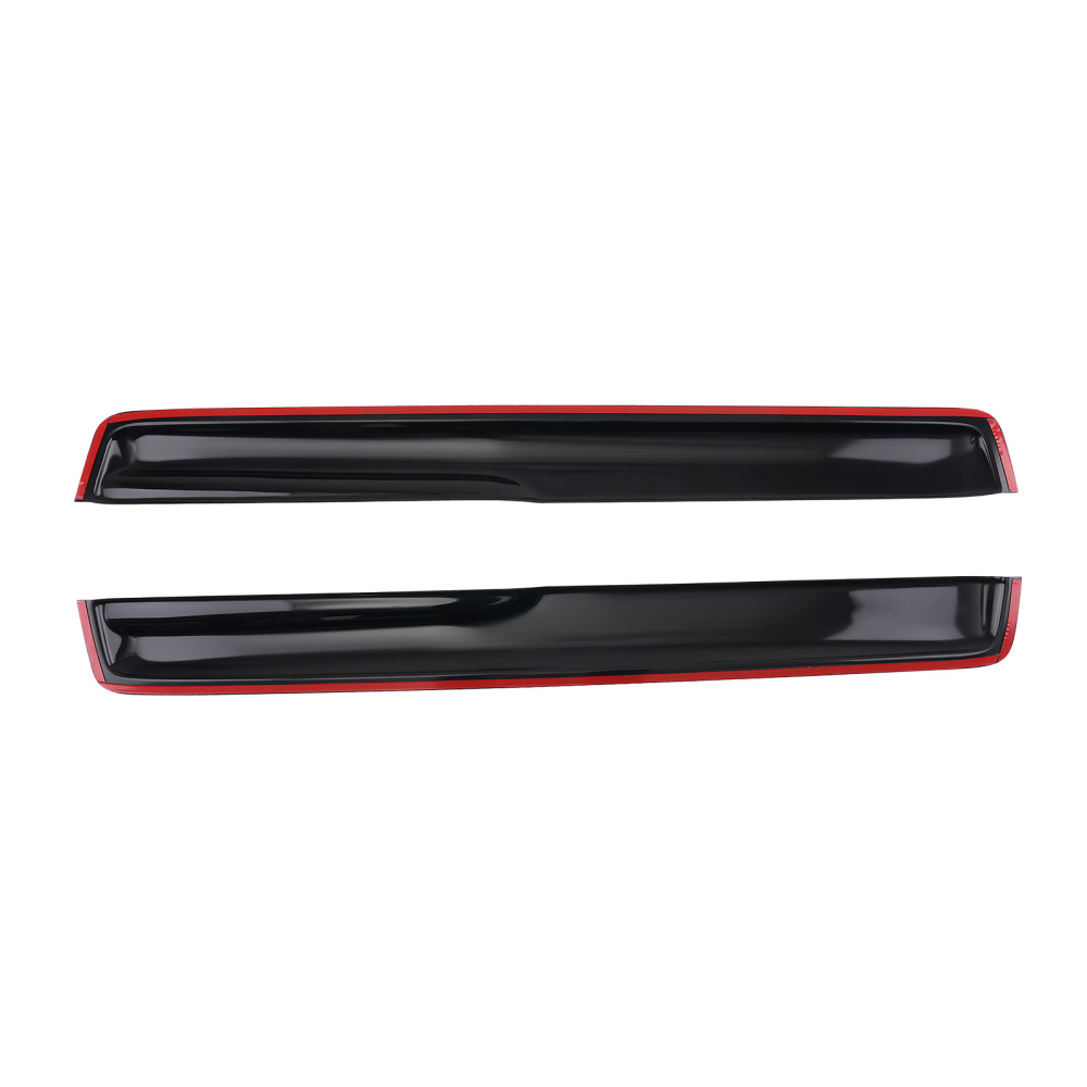 4Pc Window Rain Guards Visor compatible for Toyota Highlander 2001-2007 Outside Mount