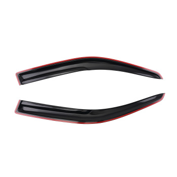 4Pc Window Rain Guards Visor compatible for Toyota Highlander 2001-2007 Outside Mount