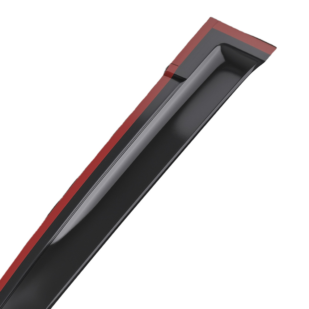 Rain Guard Vent compatible for Toyota Prius 2004-2009 Window Visor Acrylic Black 4Pcs