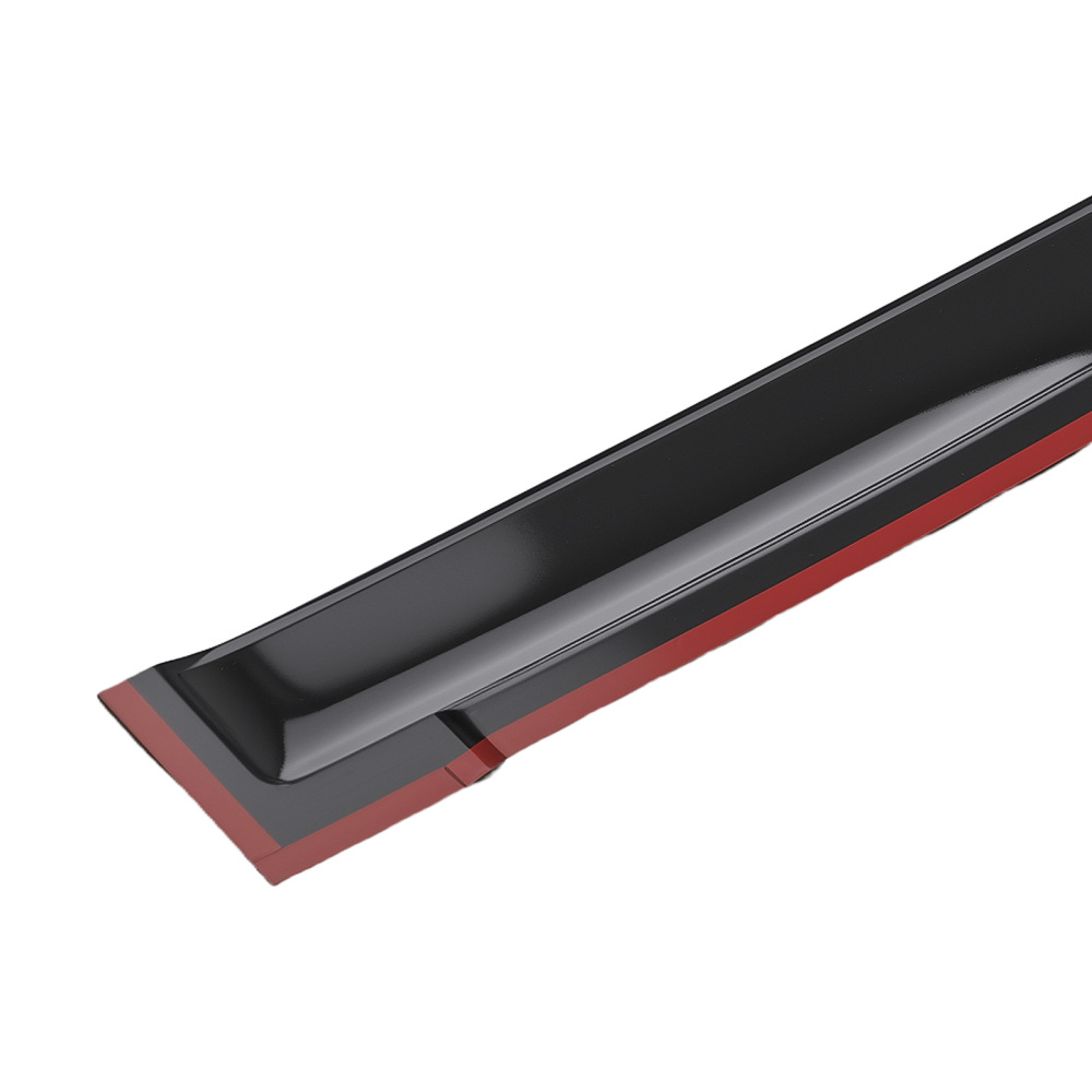 Rain Guard Vent compatible for Toyota Prius 2004-2009 Window Visor Acrylic Black 4Pcs