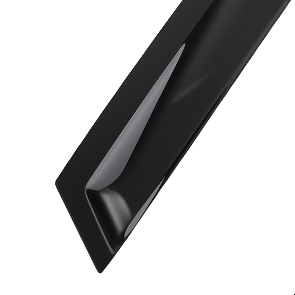 Rain Guard Vent compatible for Toyota Prius 2004-2009 Window Visor Acrylic Black 4Pcs