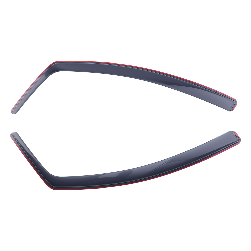Window Rain Guards Acrylic Wind Deflectors compatible for Toyota Prius MK4 2016-2021 1.8mm