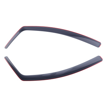 Window Rain Guards Acrylic Wind Deflectors compatible for Toyota Prius MK4 2016-2021 1.8mm