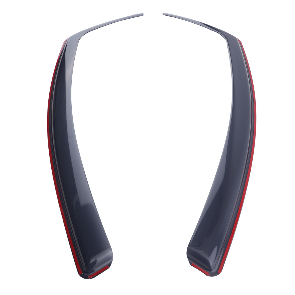 Window Rain Guards Acrylic Wind Deflectors compatible for Toyota Prius MK4 2016-2021 1.8mm