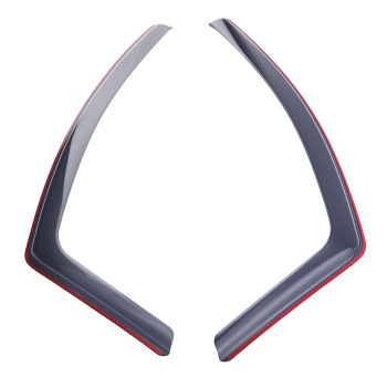 Window Rain Guards Acrylic Wind Deflectors compatible for Toyota Prius MK4 2016-2021 1.8mm