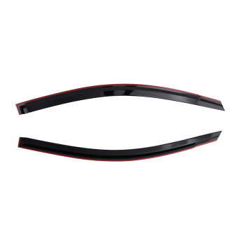 4pc Rain Guard Window Visors compatible for Toyota Sienna 2011-2020 Outside Mount Black