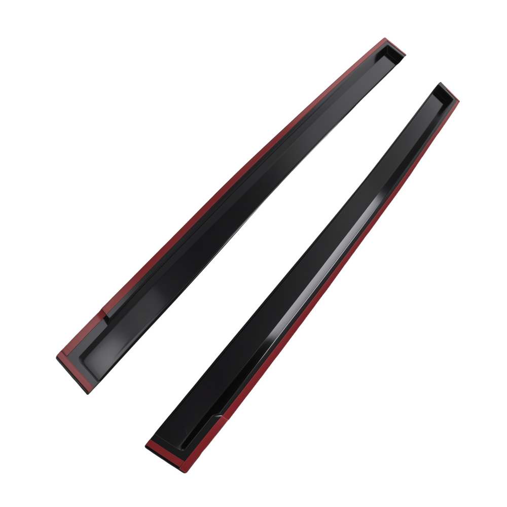 4pc Rain Guard Window Visors compatible for Toyota Sienna 2011-2020 Outside Mount Black