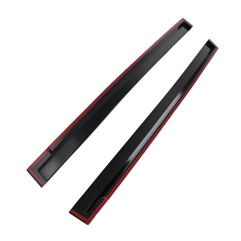 4pc Rain Guard Window Visors compatible for Toyota Sienna 2011-2020 Outside Mount Black