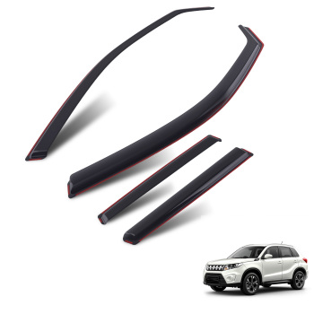 Rain Deflector compatible for Suzuki Vitara MK2 2014+ 5-Door Acrylic Window Visor Tinted