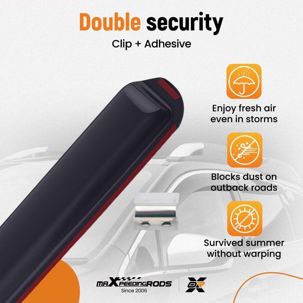 Rain Guards compatible for Volvo XC40 2017-2025 Wind Deflectors 4pcs Window Visors Acrylic