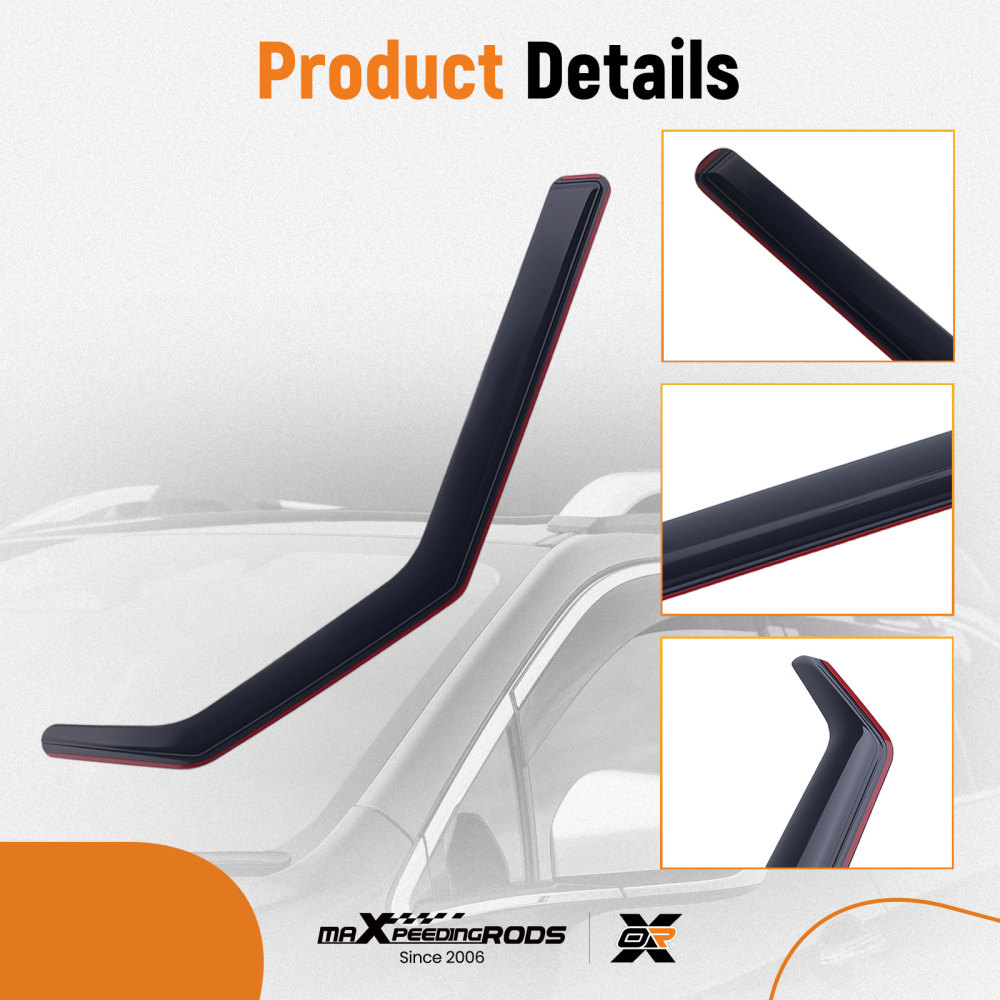 Wind Deflectors compatible for Skoda Yeti MK1 SUV 2009-2018 Rain Guards Easy Install