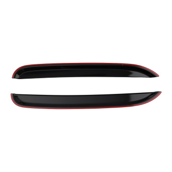 4Pcs Vent Rain Guards Window Visor compatible for Chevy Tahoe 2007-2014 2.5mm Black