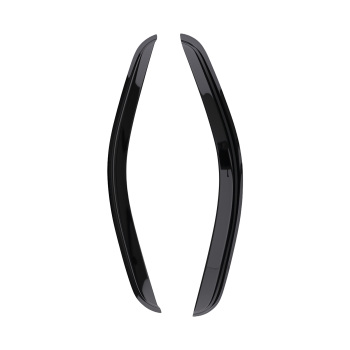 4Pcs Vent Rain Guards Window Visor compatible for Chevy Tahoe 2007-2014 2.5mm Black