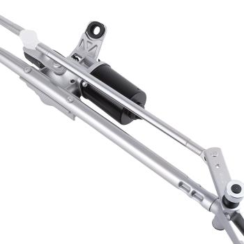 Windshield Wiper Linkage with Motor compatible for Dodge Ram 1500-3500 05-10 4 Pin Aluminum