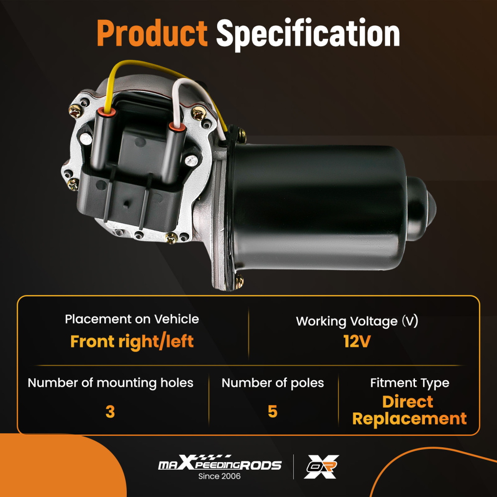 Front Passenger Power Window Lift Motor compatible for Vauxhall Tigra Twintop 23001902 New