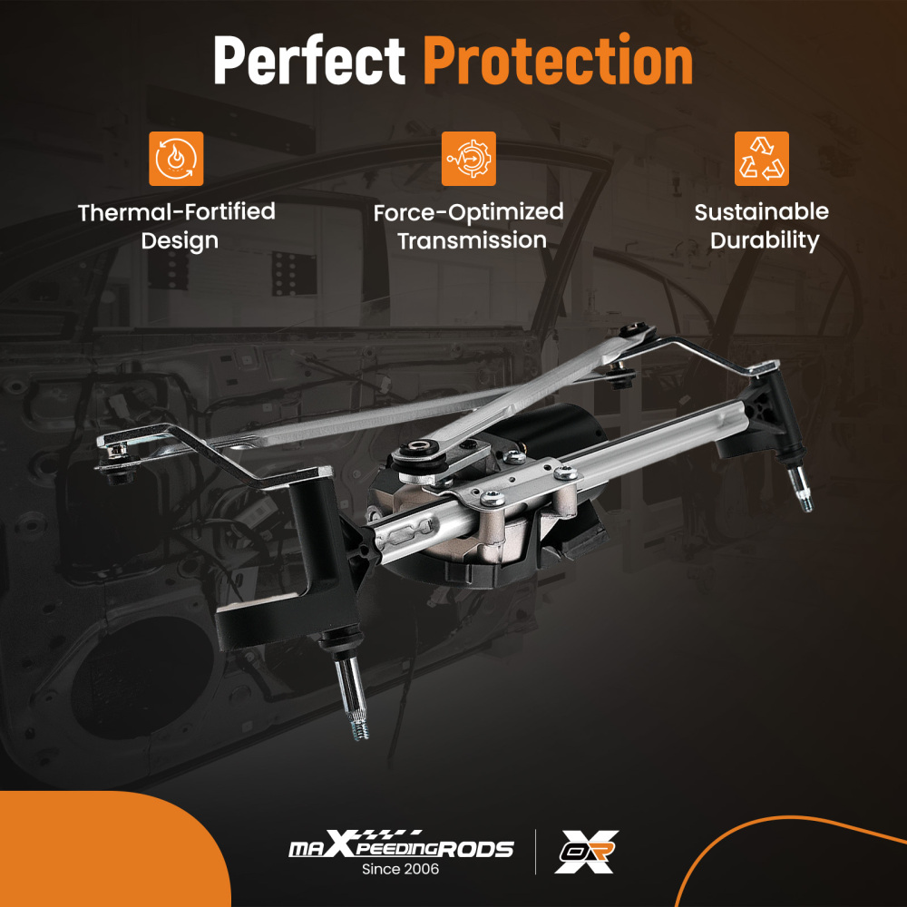 Windscreen Wiper Motor Front compatible for Opel Vauxhall Corsa MK III 06-14 13182342 New