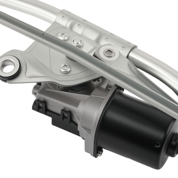 Front Wiper Motor and Linkage compatible for Citroen Nemo compatible for Peugeot Bipper 08+ 6401G8 4 Pin