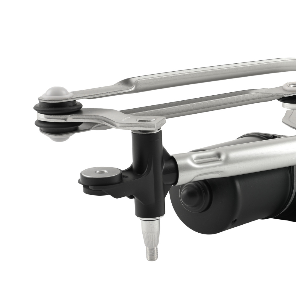 Front Wiper Motor and Linkage compatible for Citroen Nemo compatible for Peugeot Bipper 08+ 6401G8 4 Pin