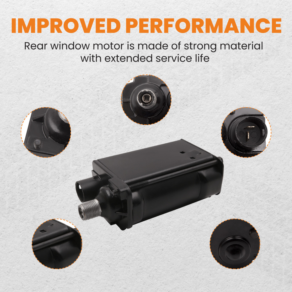 Tailgate Window Lift Motor 82200 For 1978-1991 compatible for Chevrolet K5 Blazer compatible for GMC Jimmy