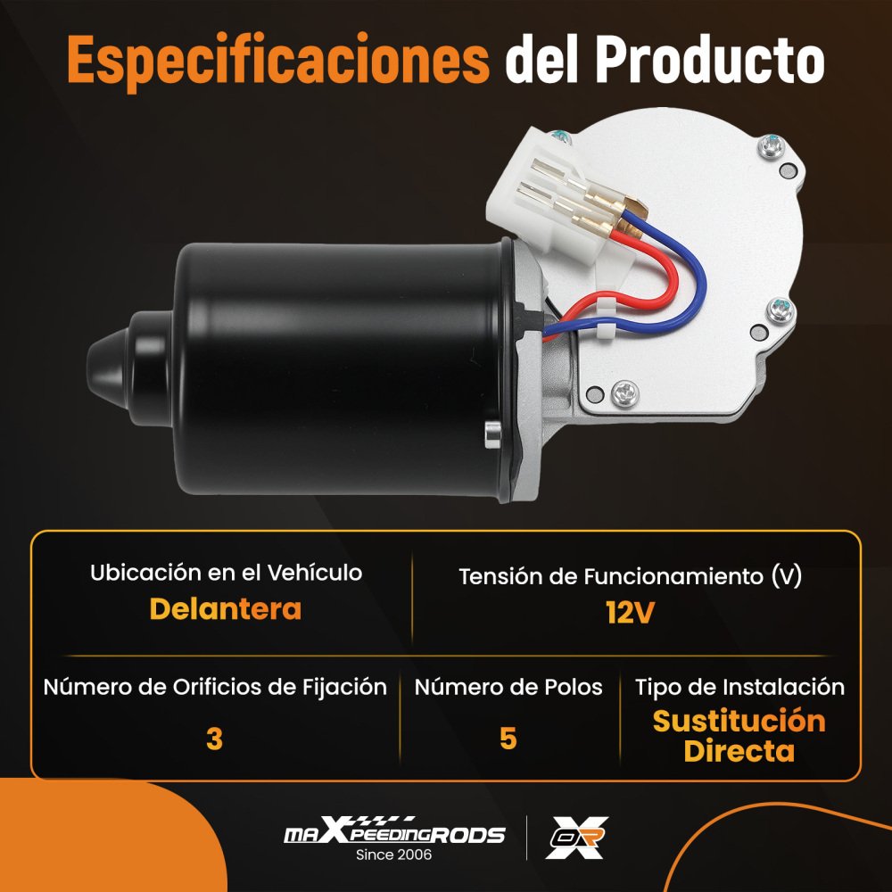 Motorino Tergicristallo Anteriore compatibile per Audi 100 200 V8 1984-1991 443955113C