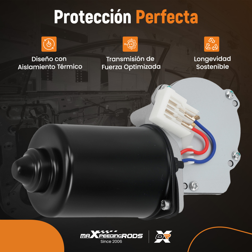 Motorino Tergicristallo Anteriore compatibile per Audi 100 200 V8 1984-1991 443955113C