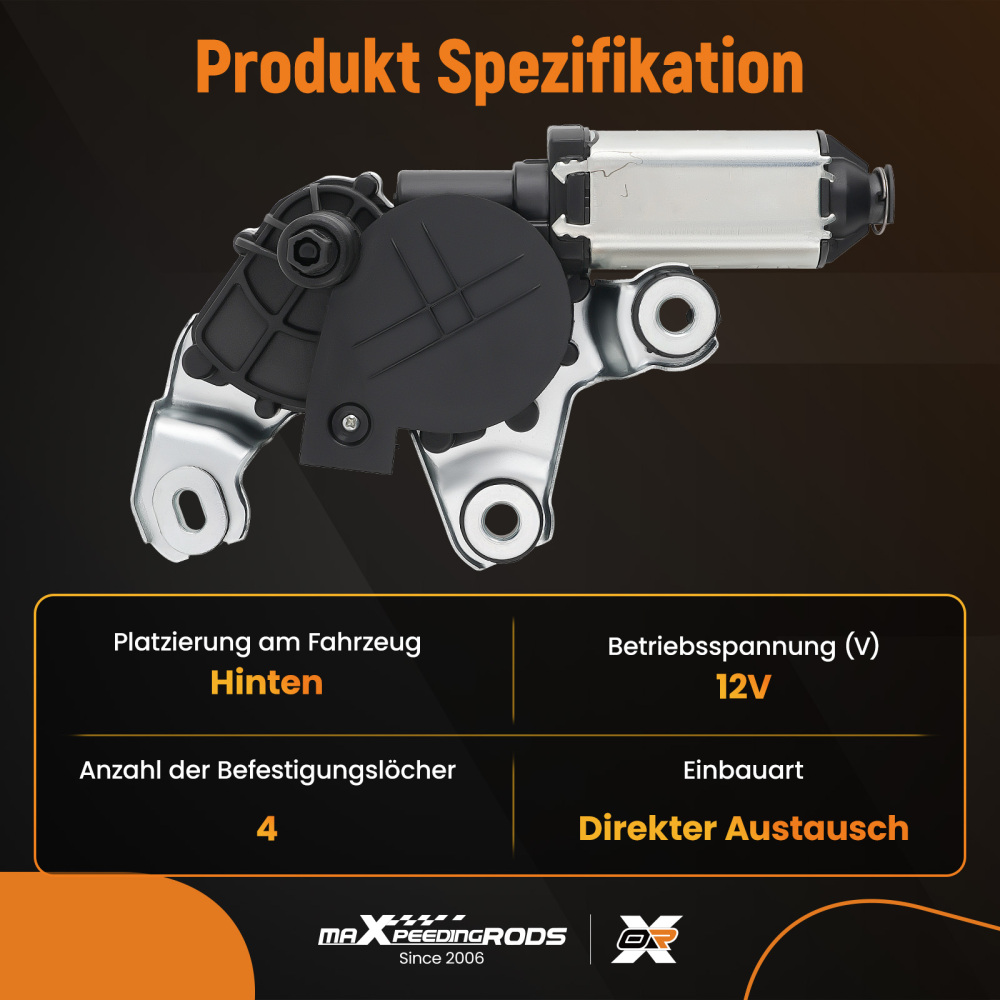 Window regulator motor for Skoda Fabia 1.2 51kW 2006-2014 064038005010 5J7955711C