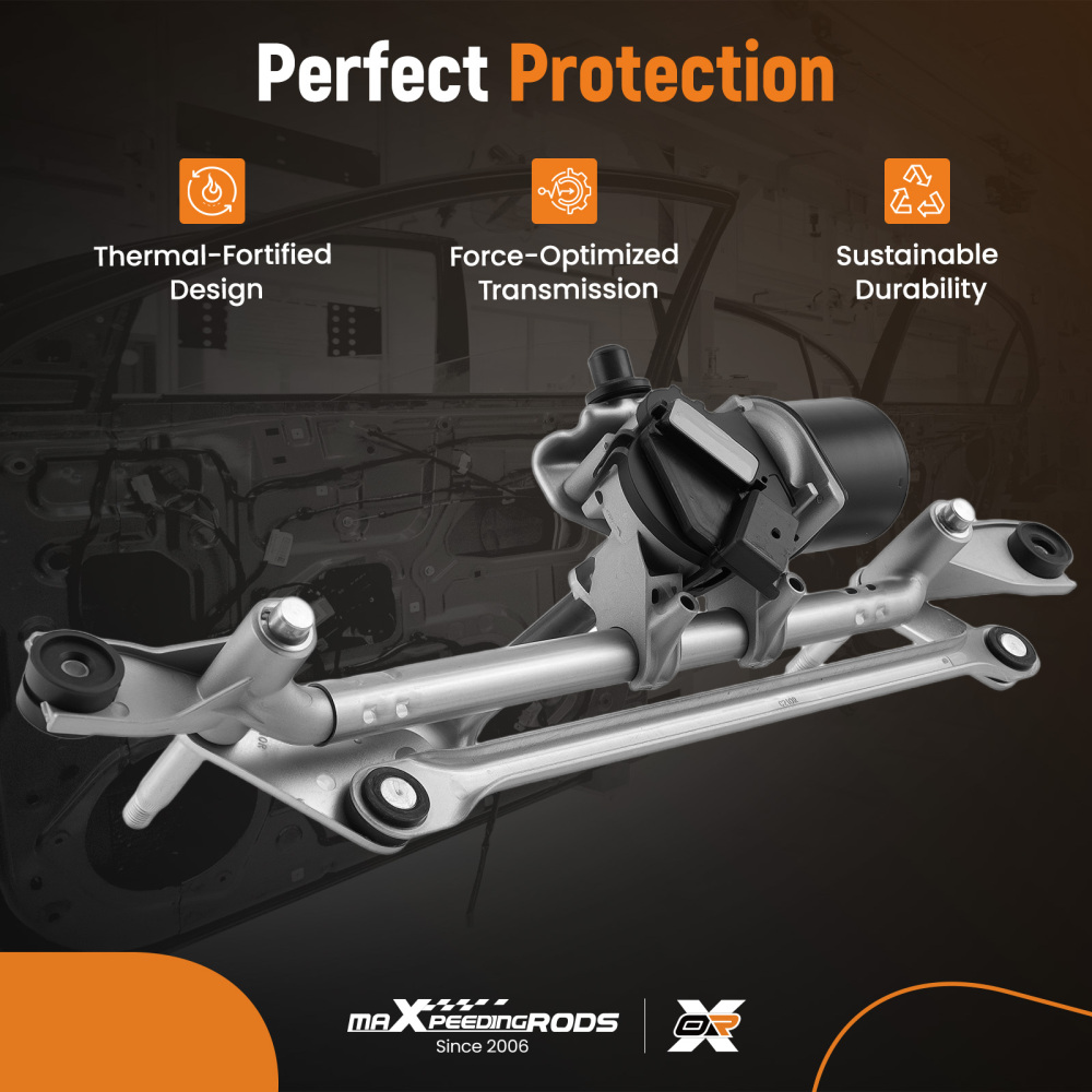 Complete Wiper Motor Assembly compatible for Vauxhall Mokka 12-20 42666715 95323226