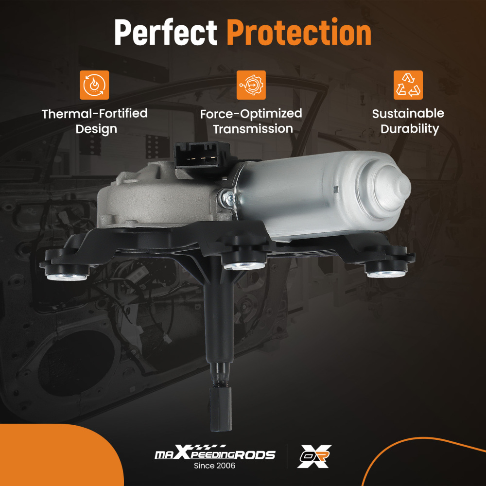 61627036154 rear window screen wiper motor compatible for mini r50, r53 2001-2006