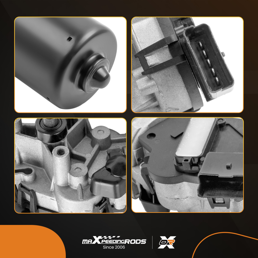 Front Wiper Motor LHD compatible for Renault Twingo I MK I Hatchback 1.2 16V 04- 7701036015