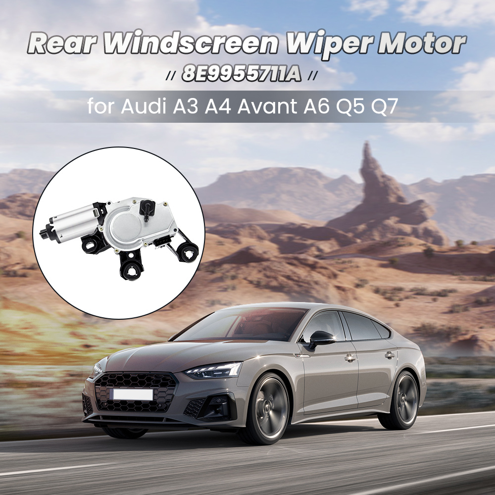 8E9955711 Motorino Tergilunotto Tergicristallo Posteriore compatibile per Audi A3 A4 A Q5 Q7