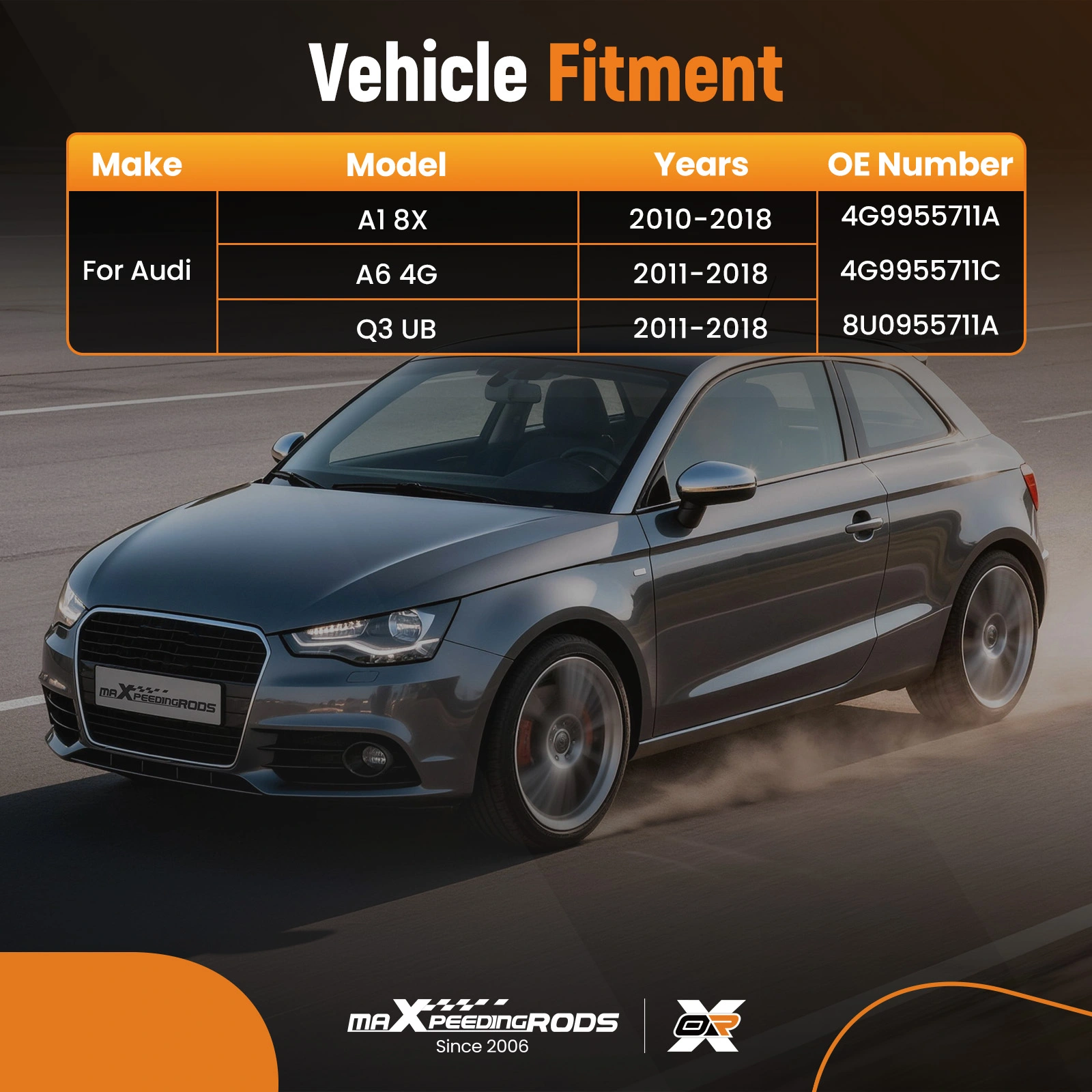 Motore Tergicristallo Posteriore Partuto – Compatibile Con Audi A1 8X, A6 C7 E Q3 8U, Sostituisce 4G9955711A