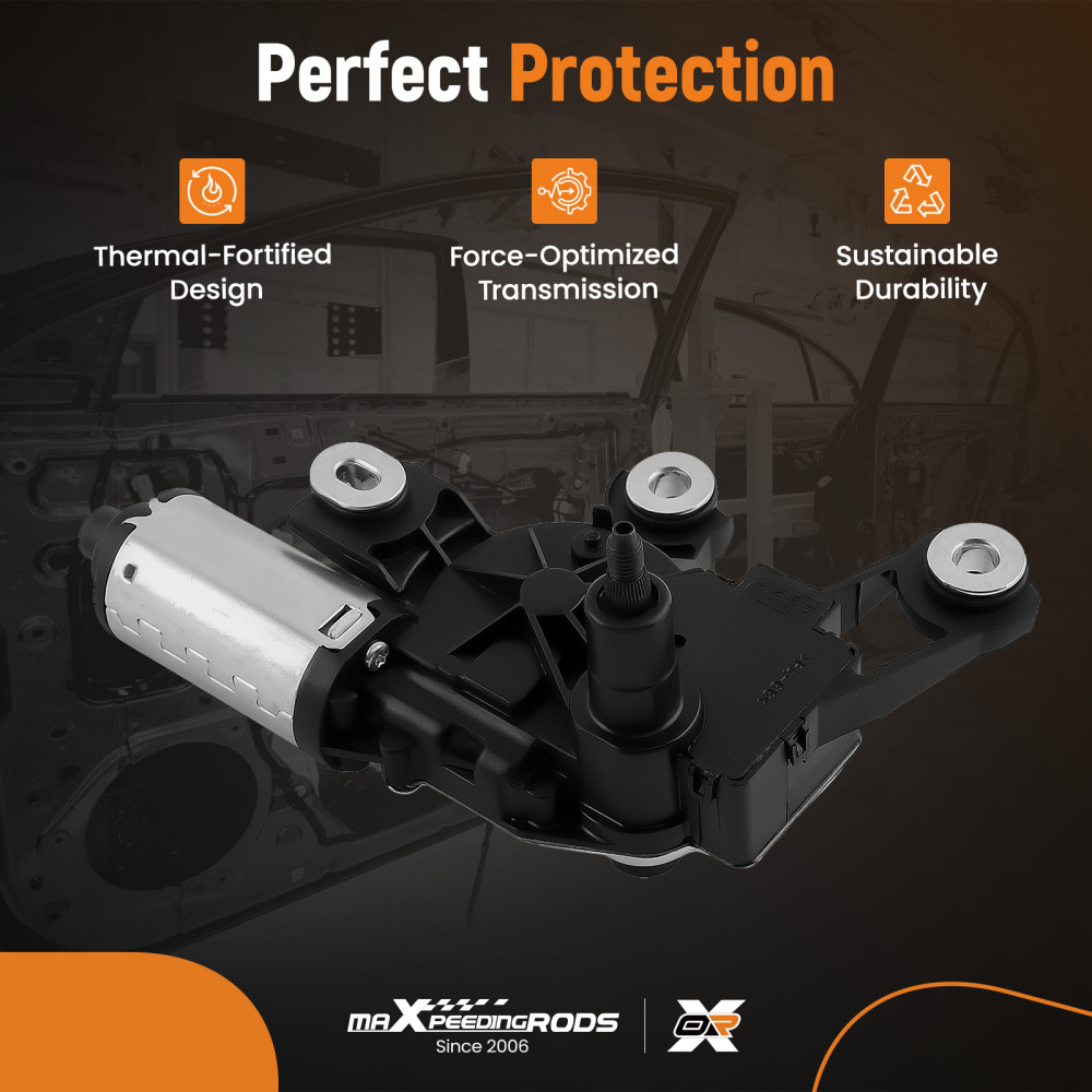 REAR WIPER MOTOR compatible for AUDI A1 A6 Q3 4G9955711A 4G9955711C 8U0955711A 2011-2018