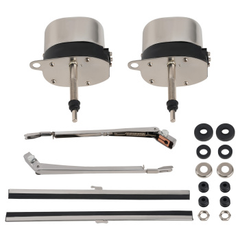 2PC 12V Windshield Wiper Motor Universal Street compatible for Ford Chevy Jeep S6558