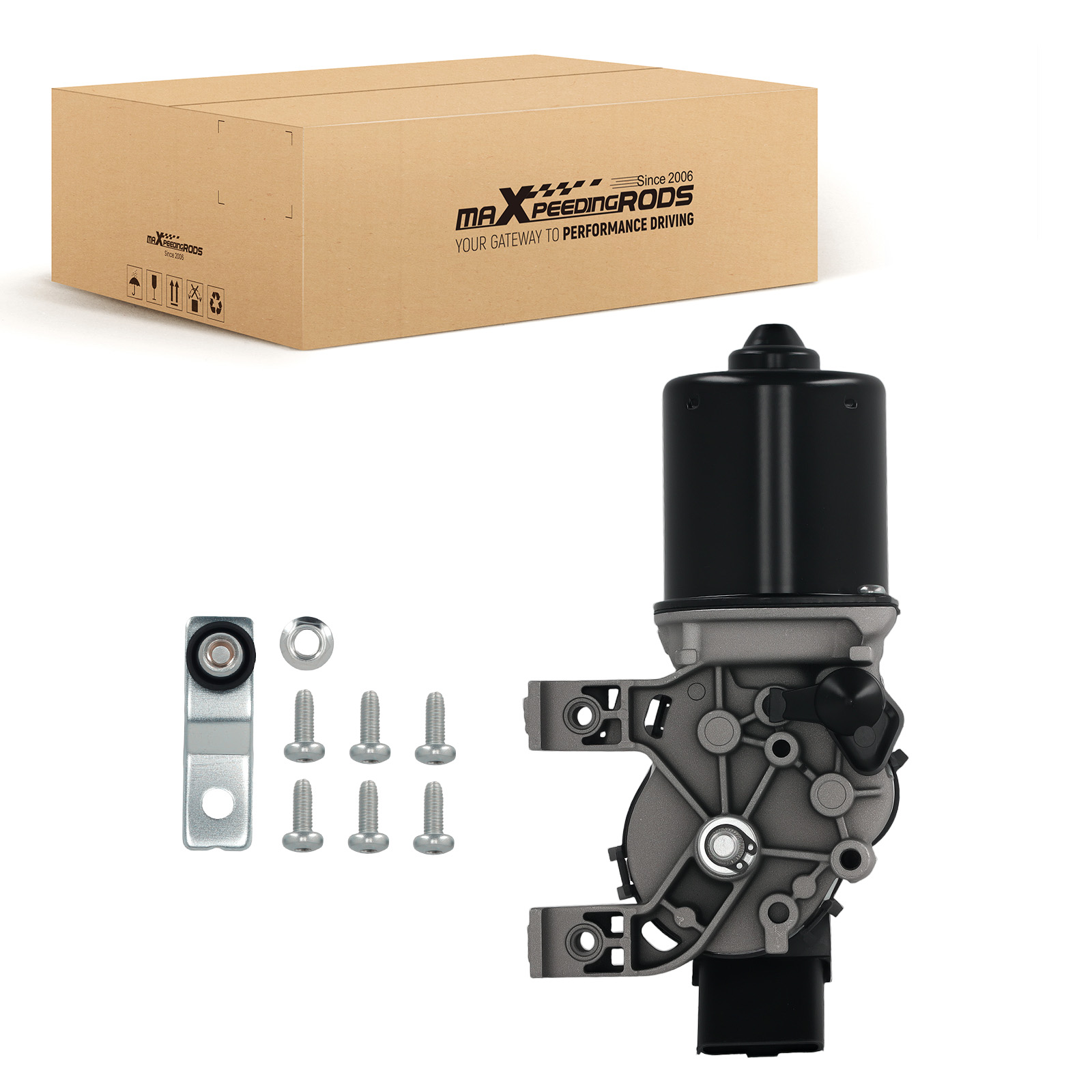 Avant Moteur dEssuie-Glace compatible pour Nissan Qashqai +2 2007-2013 16173270 12V